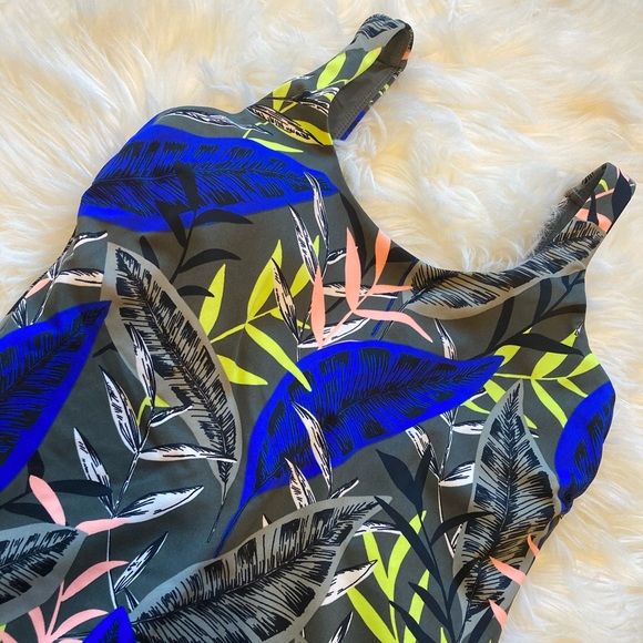 Athleta | Midnight Palm Scoop One Piece Swimsuit - Picture 6 of 9